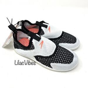 Speedo Surf Strider Water Shoes White Black Small Size 11/12